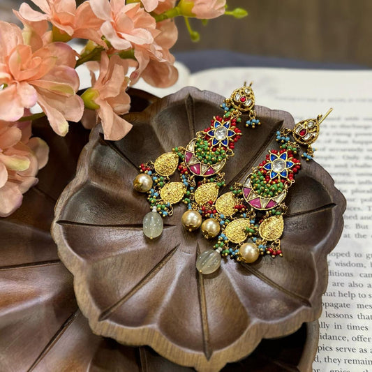 Antique Rangin Earrings - VNE002