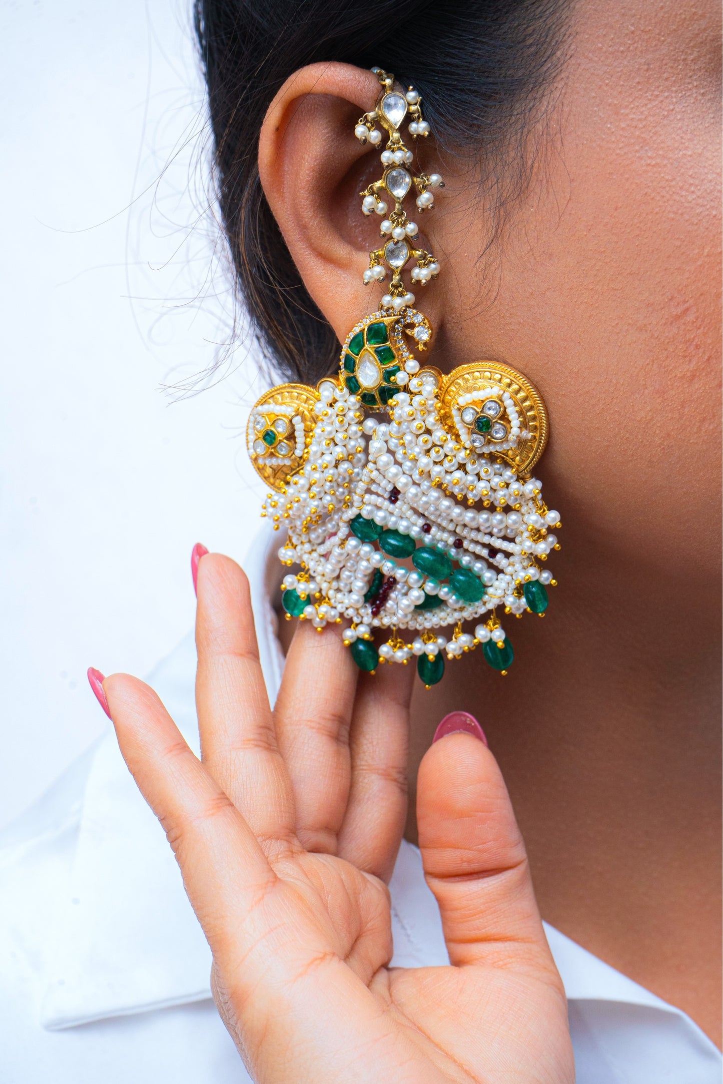 Rani Oversize Stud Earrings - VNE003