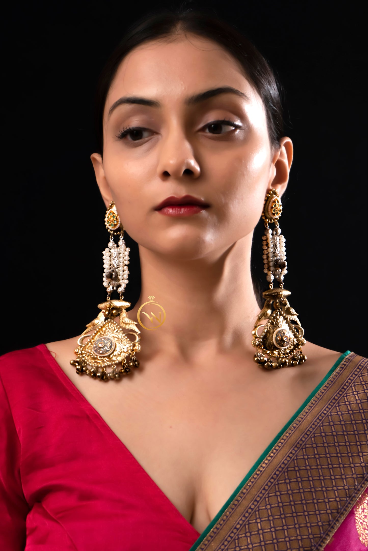 Long Ganga Earrings - VNE006
