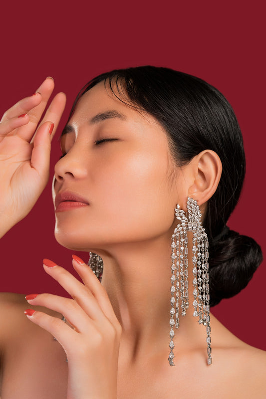 Deepika Diamond Earrings - VNE016
