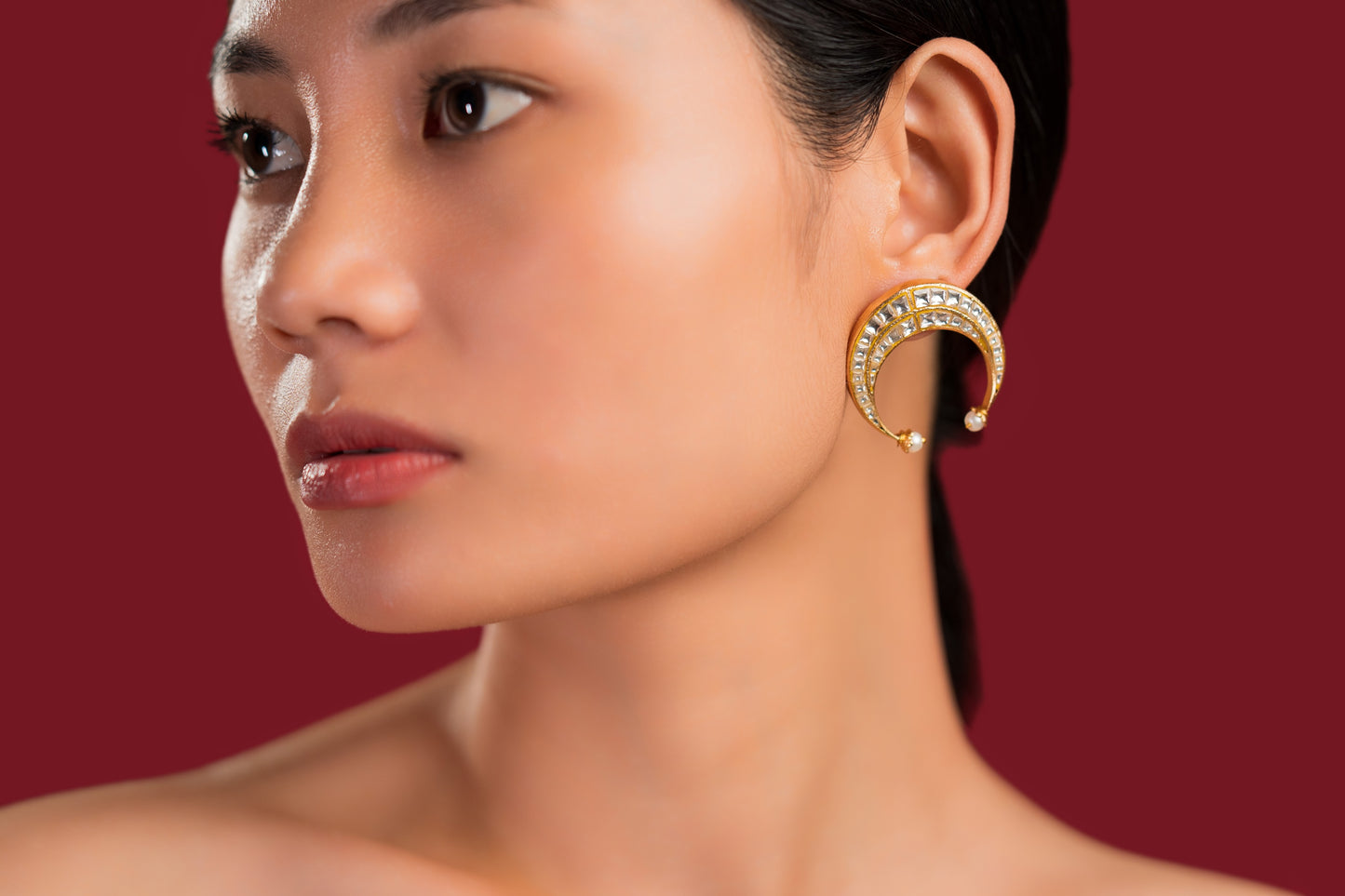 Ulta Chand Studs - VNE027