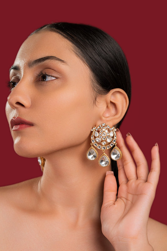 Polki Chand Studs - VNE041