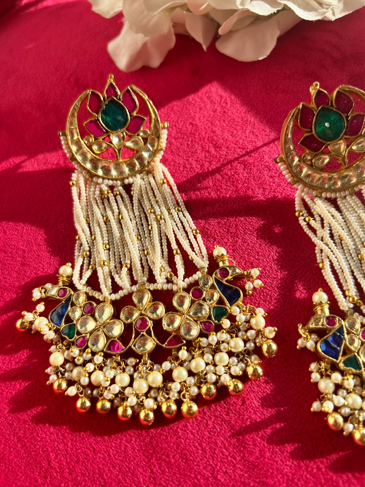 Multi Jadau Pasa Earring VNE065
