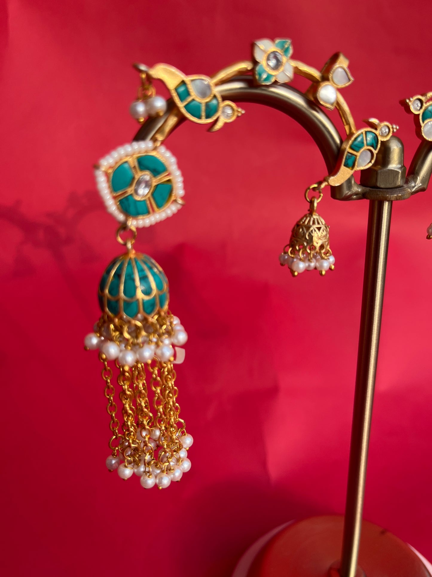 Firoza Dulls Earcuffs VNN255