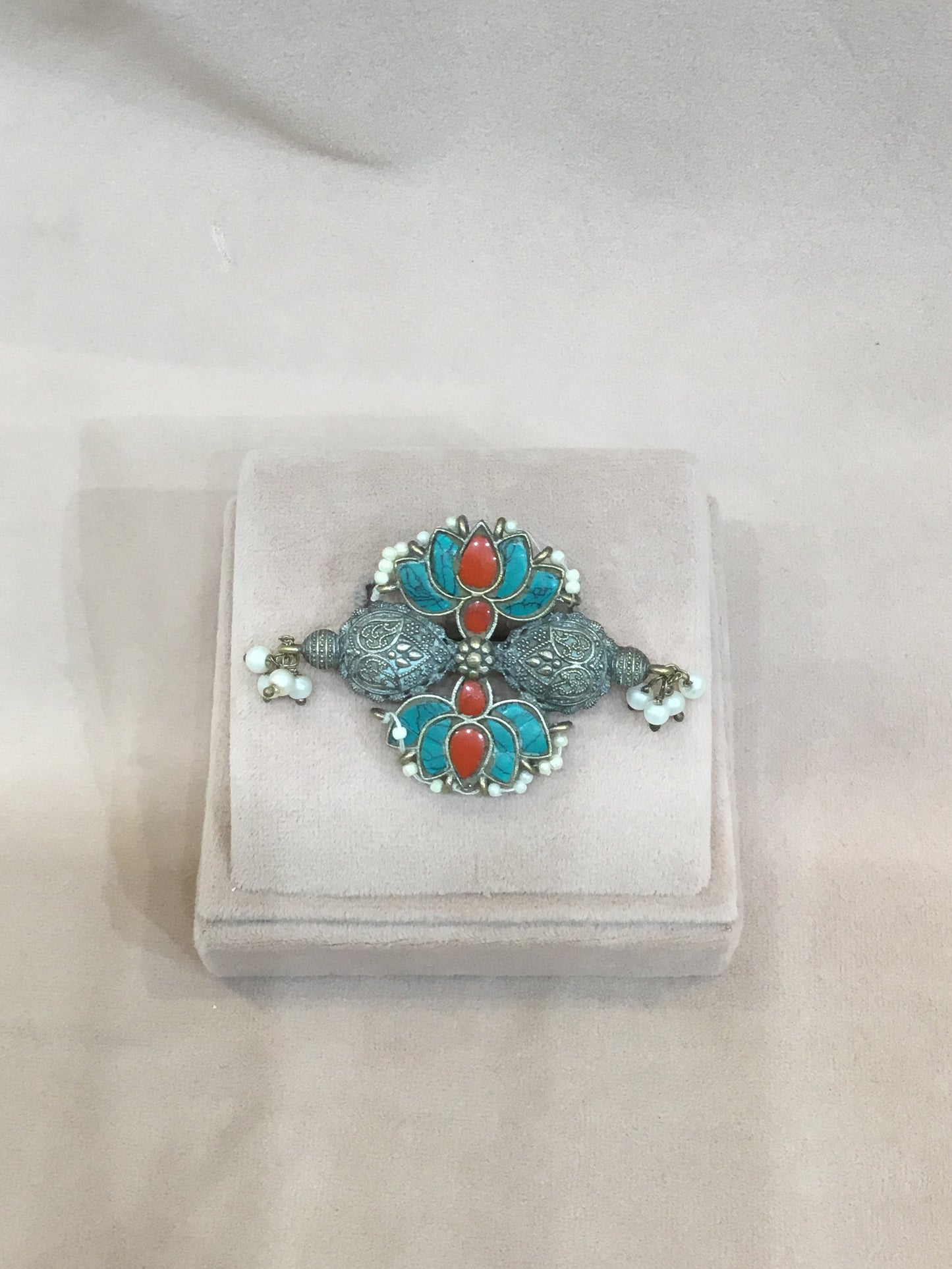 Firoza Lotus Ring- VNG191