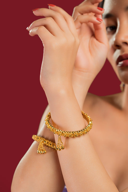Gulabphool Bangles - VNHN016