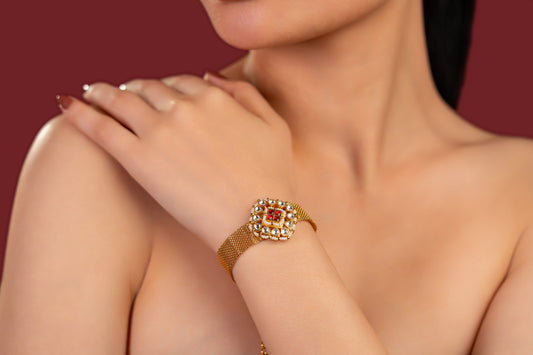 Square Jadau Bracelet - VNHN024