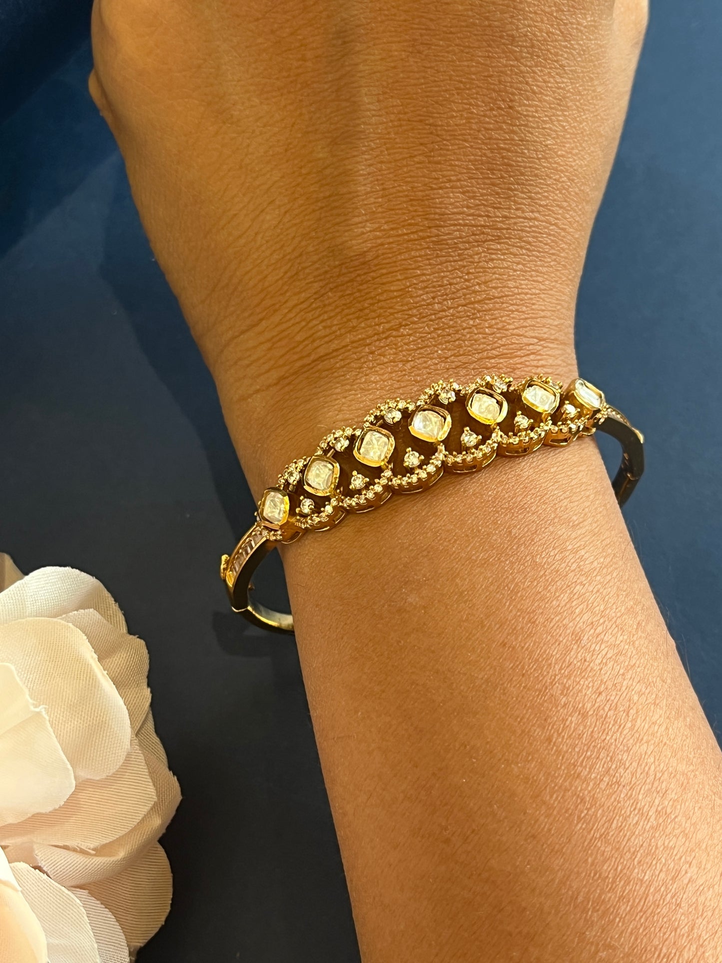 Moissanite White Bracelet VNHN155