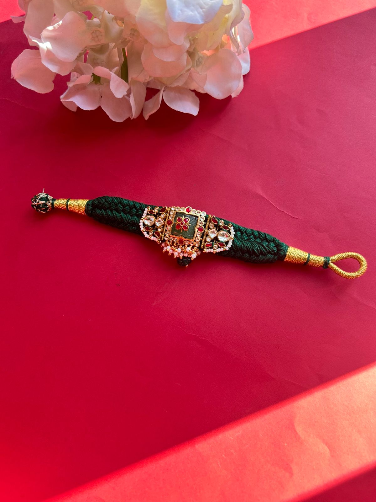 Green Tusi Bracelet VNHN188