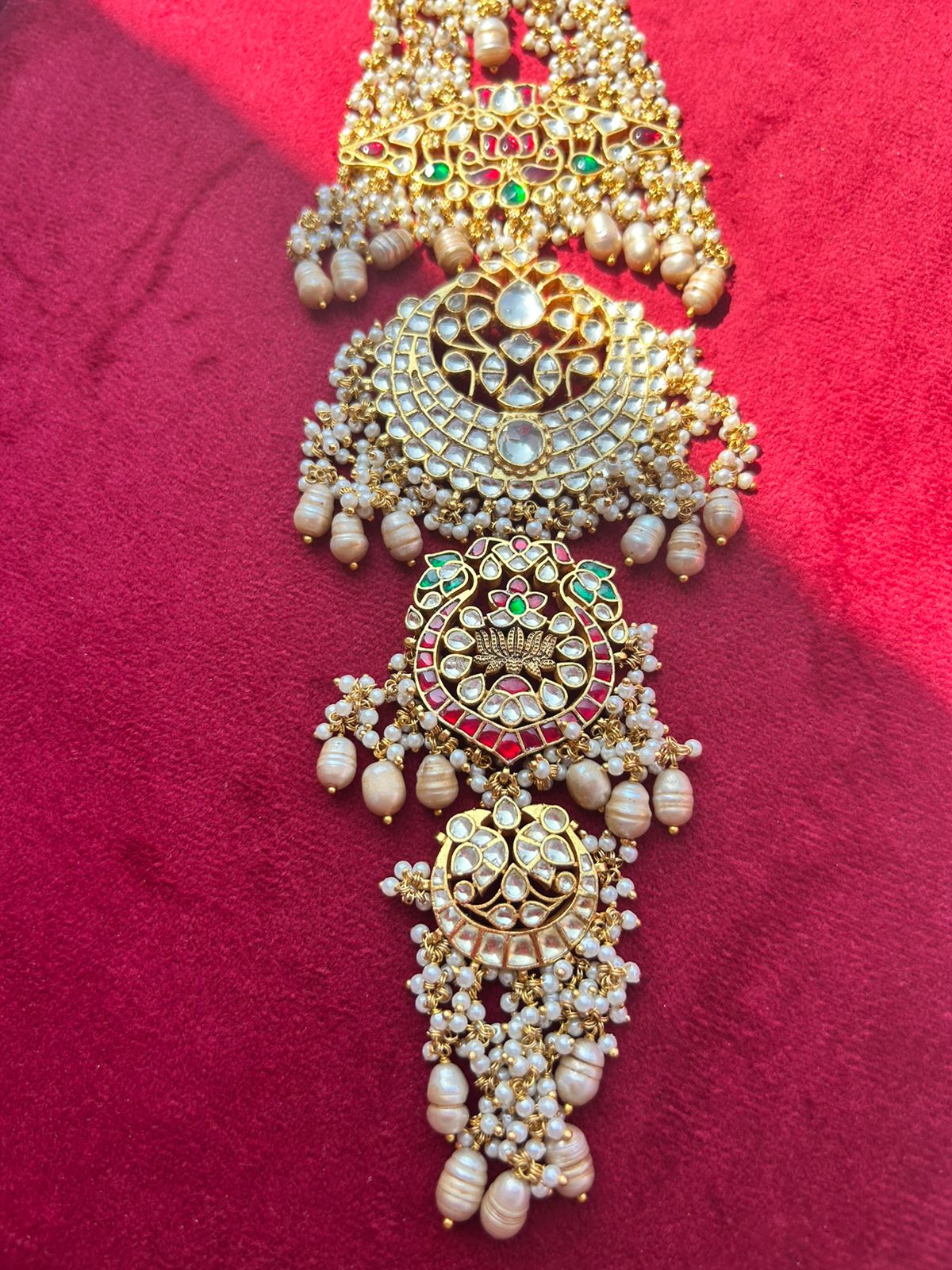Multi Passa Jhoomer Pearl Drop Juda VNJ012