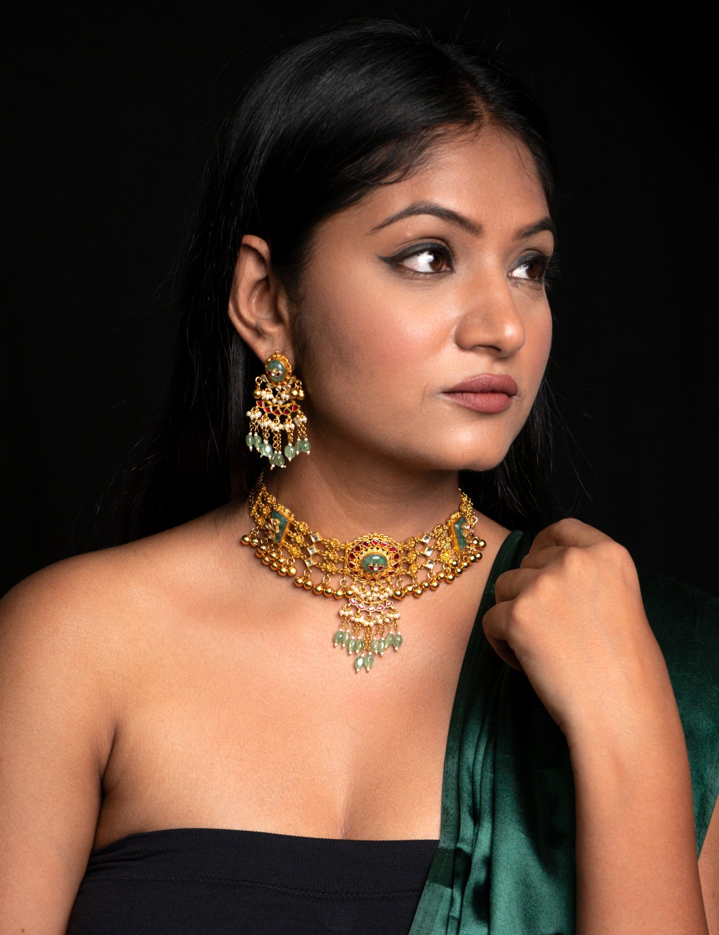 Heritage Jadau Choker Set - VNN005