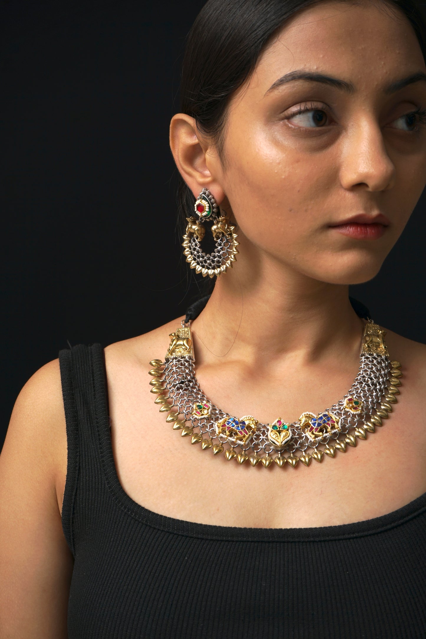 Fusion Hasali Necklace Set - VNN035