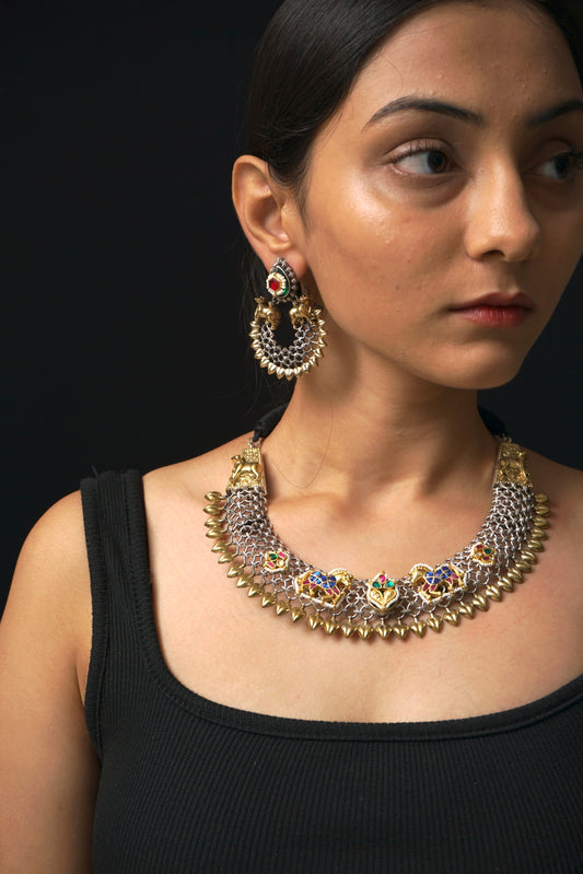 Fusion Hasali Necklace Set - VNN035