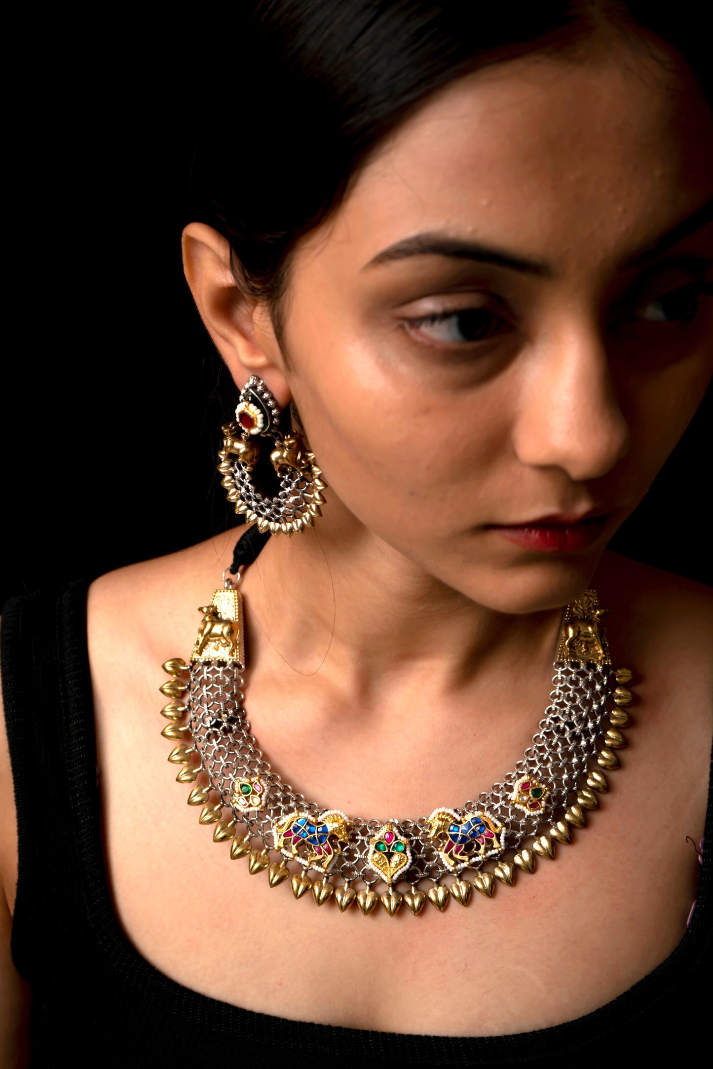 Fusion Hasali Necklace Set - VNN035