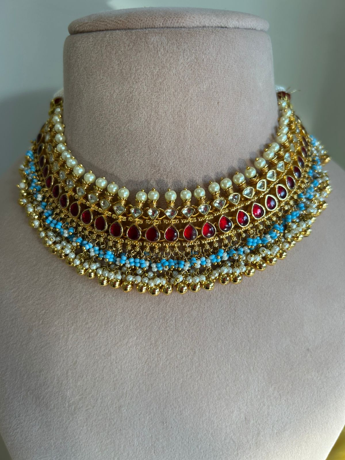 Firoza Choker Set - VNN131