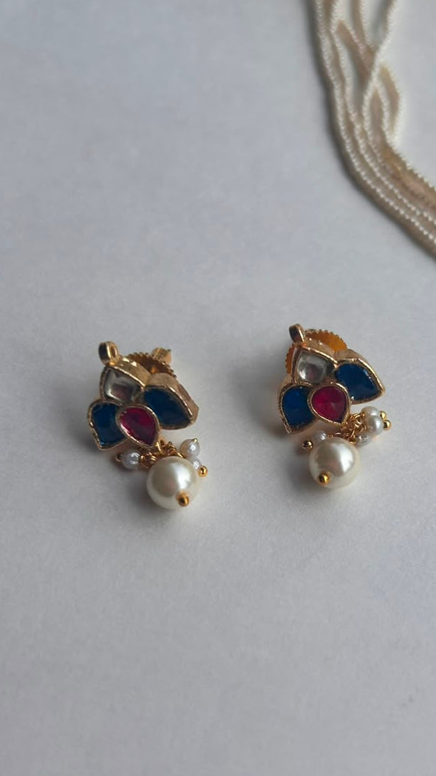 Lotus Hanging Necklace Set VNN688