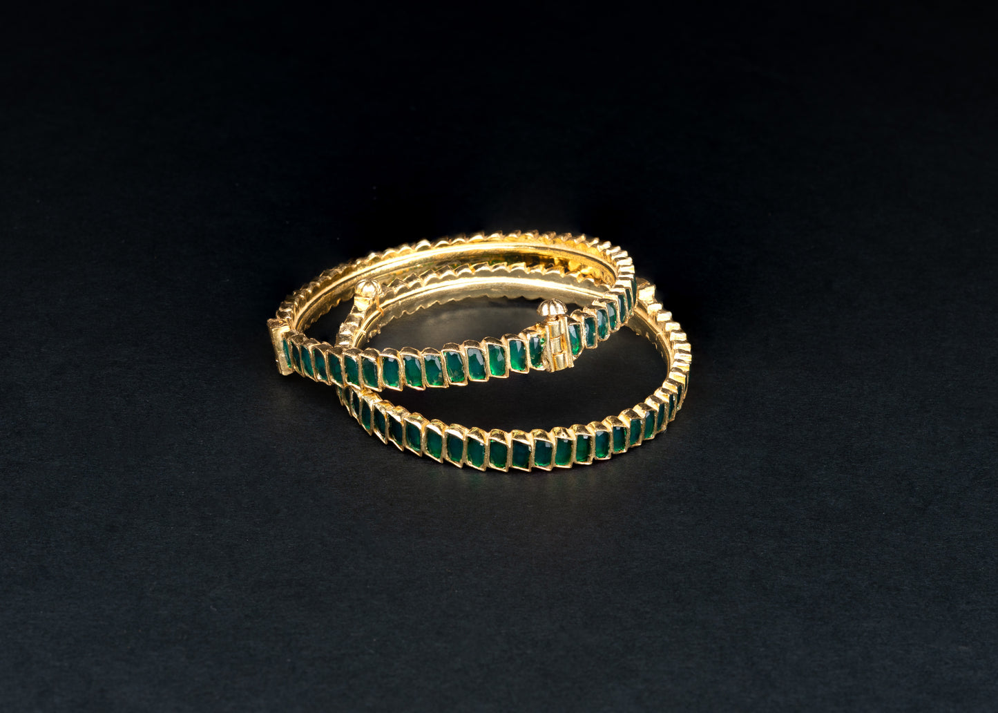 Green Koyali bangles