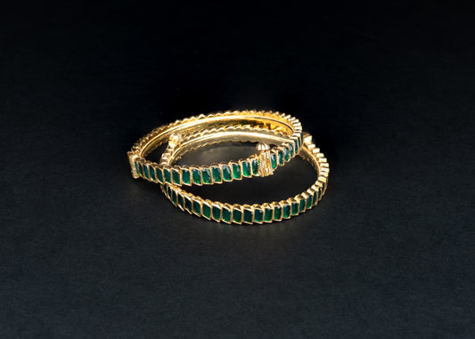 Green Koyali bangles