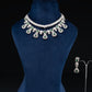 Green Layered Diamond Necklace Set