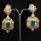 Emerald Moissanite Necklace Set