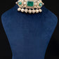 Emerald Moissanite Necklace Set
