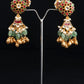 Antique Gold Jadau Necklace Set