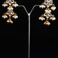 White Jadau Layered Mohanmala Necklace Set