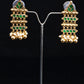 Green Jadau Javari Necklace Set