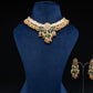 White Jadau Ghooghari Necklace Set