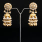 White Jadau Necklace Set