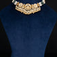 White Jadau Necklace Set