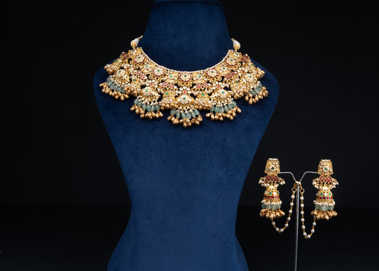 Heritage Jadau Necklace Set