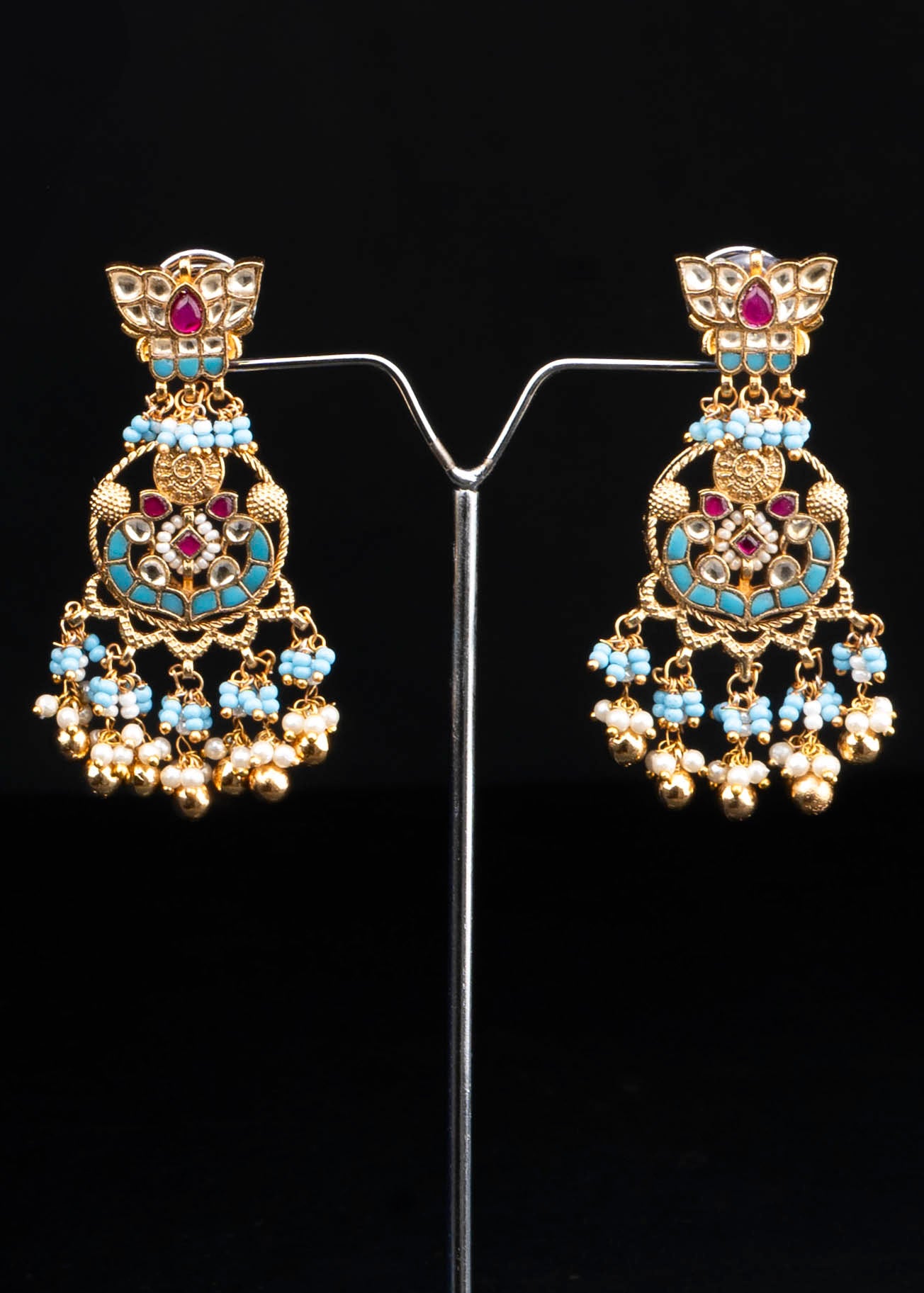 Firoza Multicolored Necklace Set