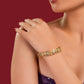White Jadau Bangles