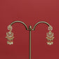 White Jadau Pearl Necklace Set VNN449