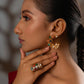 Chand Blue Firoza Stone Earrings VNE212