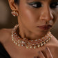 Pink Moissanite Hasli Set VNN157