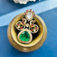 Peacock Moissanite Broach VNA009