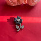 Blue Flower Diamond Broach VNA011