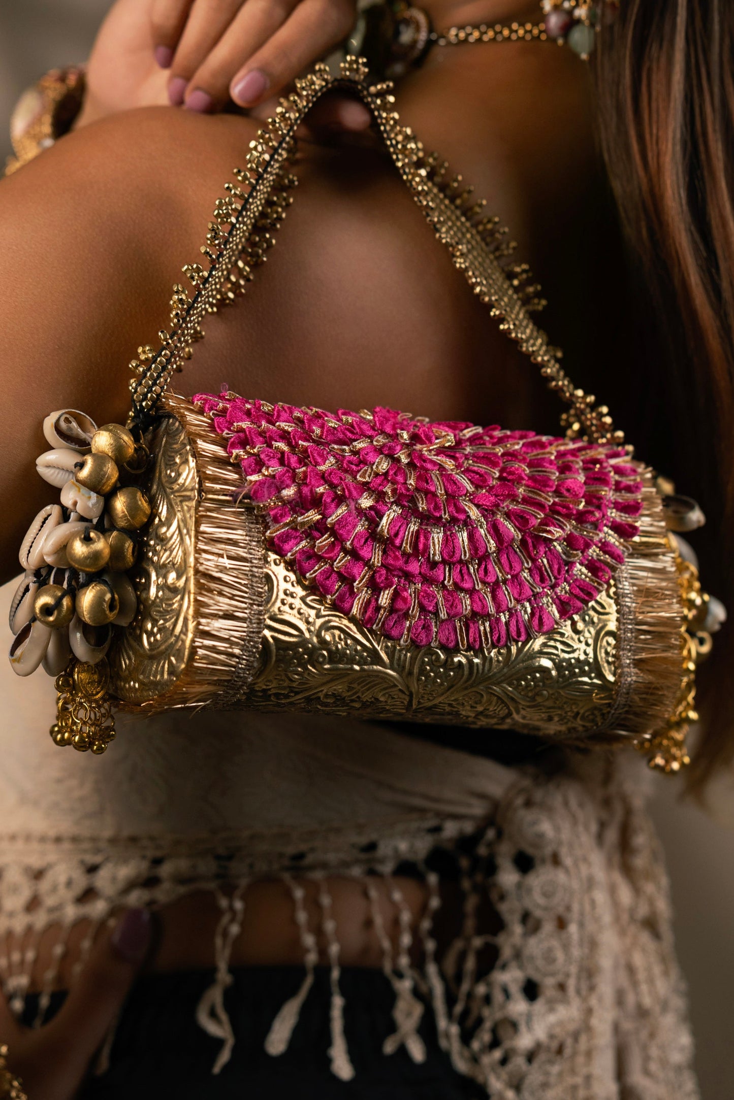 Rani Traditional Gotapatti Bag - VNA019