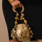 Gold Shell Ghooghari Bag - VNA020