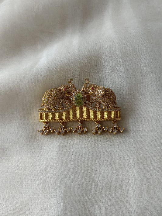 Elephant Diamond Broach VNA024