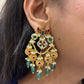 Rubi Firoza Jadau Earrings - VNE014