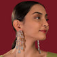 Ankita Pink Diamond Earrings - VNE019
