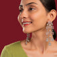 Ankita Pink Diamond Earrings - VNE019