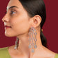 Ankita Pink Diamond Earrings - VNE019