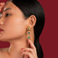 Small Multi Jadau Earrings - VNE042
