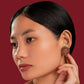 Red Green Jadau Studs - VNE044