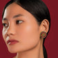 Red Green Jadau Studs - VNE044