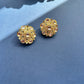 Polki Studs White Stone VNE056